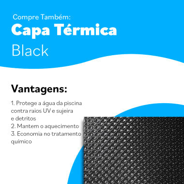 TROCADOR DE CALOR YES SD-60 LUXO 220V BIF TITANEO PARA PISCINA ATÉ 53M³ SODRAMAR
